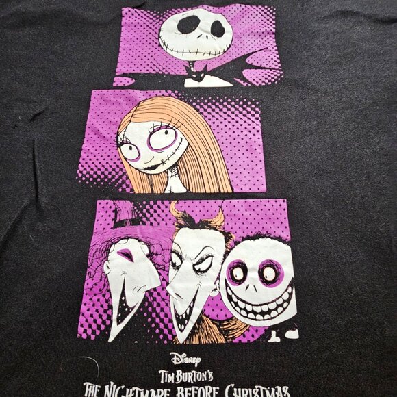 Disney Women’s Nightmare Before Christmas Soft Long Tunic Pajama Top 3X - Picture 2 of 5